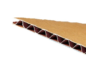 Caisse carton simple cannelure